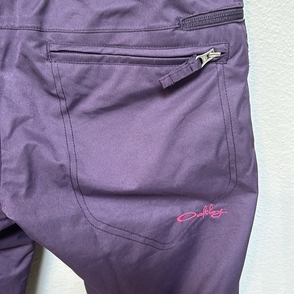 Oakley Purple Pink New Karing Snowboarding Ski Waterproof Lined Pants, small - Picture 9 of 16